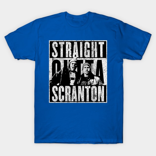 vintage straight  outta scranton T-Shirt by GoatUsup_Pluton